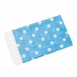 Скатерть п/э Голубые точки 180*120см