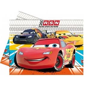 Скатерть п/э Тачки Гонщики 1,2*1.8 м/А