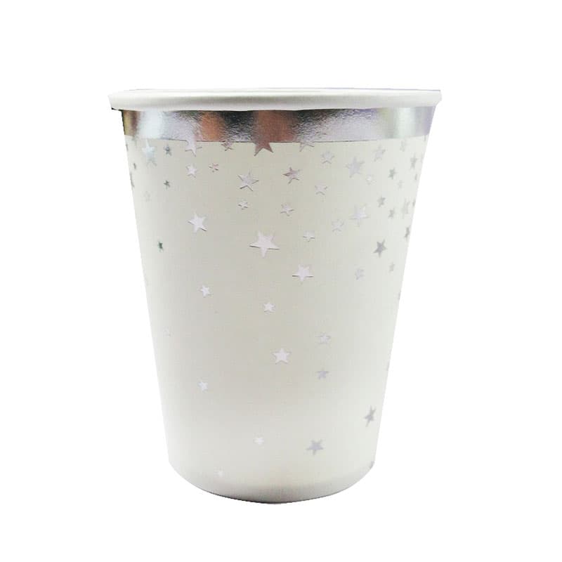 Стакан Звездная россыпь,серебро 260мл/6шт