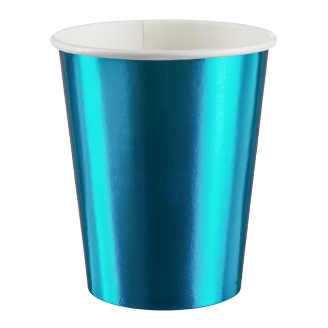 Стаканы (250 мл) Голубой, Металлик, 6 шт. Стаканы (250 мл) Голубой, Металлик, 6 шт.