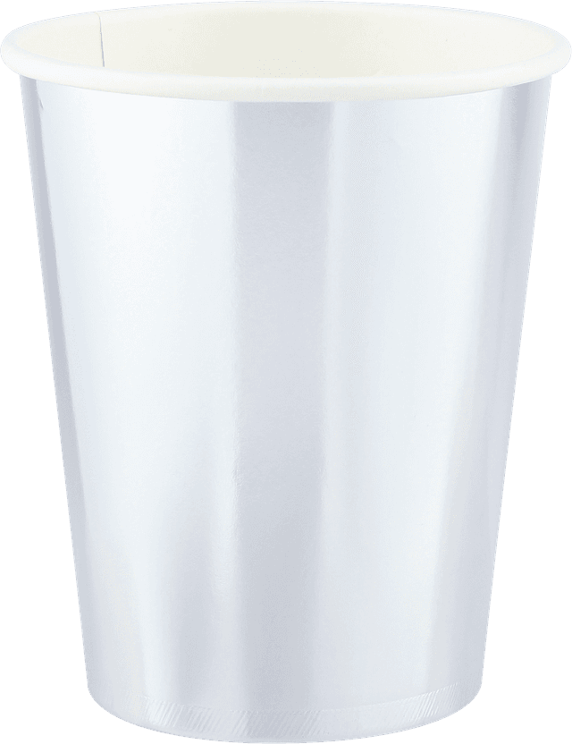 Стаканы (250 мл) Серебро, Металлик, 6 шт. Стаканы (250 мл) Серебро, Металлик, 6 шт.