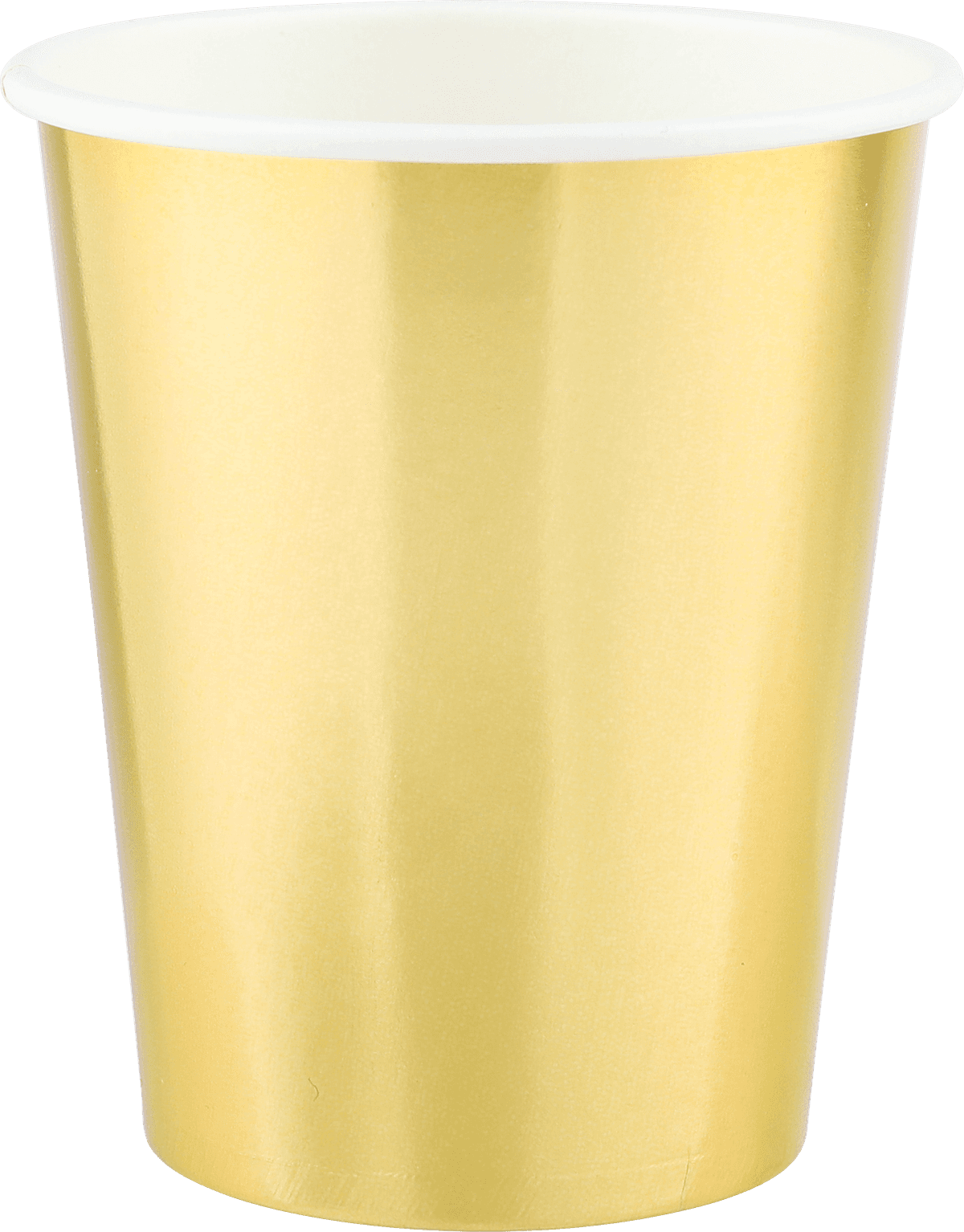 Стаканы (250 мл) Золото, Металлик, 6 шт.