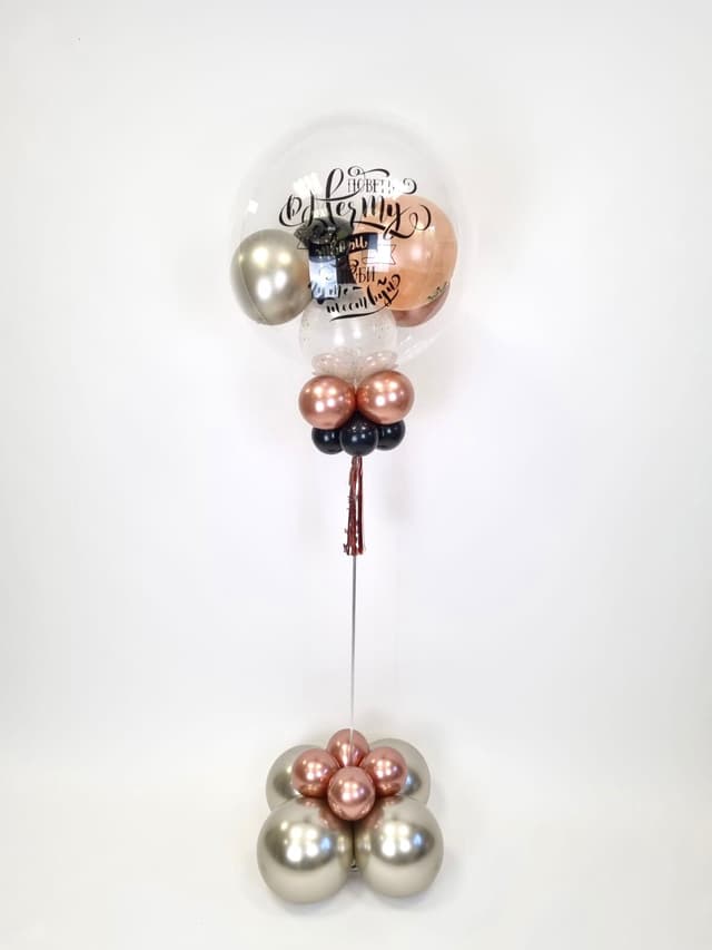 Стойка из шаров с воздухом "Мечта" Стойка из шаров с воздухом "Мечта"