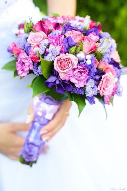 Прекрасный свадебный букет "Ангел любви"