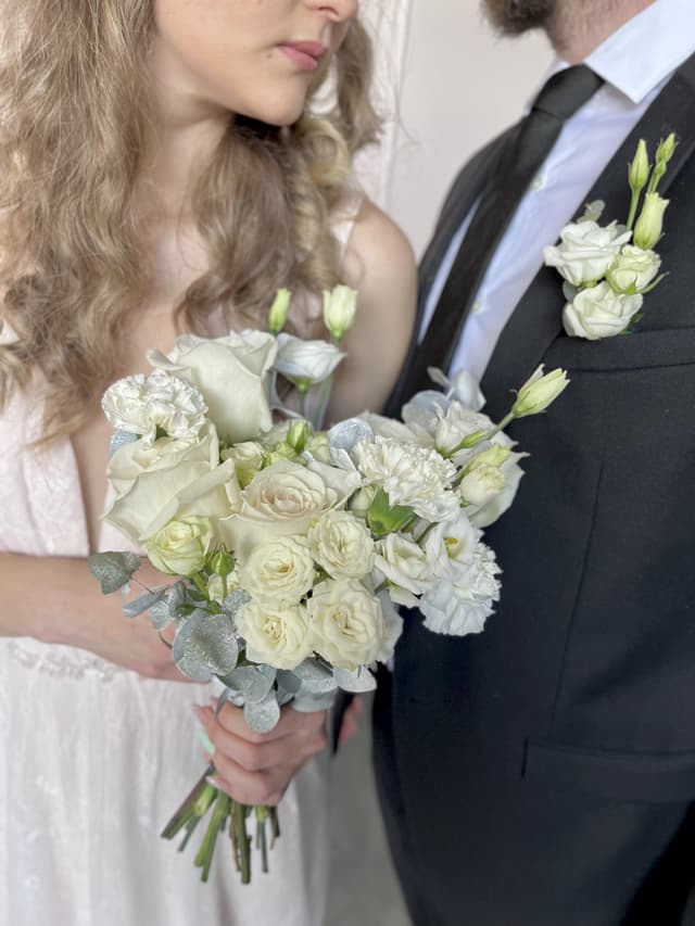 Свадебный букет "Blanche mini" Свадебный букет "Blanche mini"