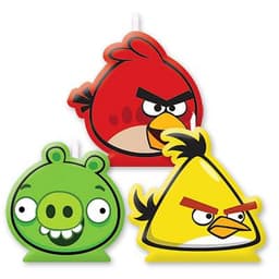 Свечи Angry Birds д/торта