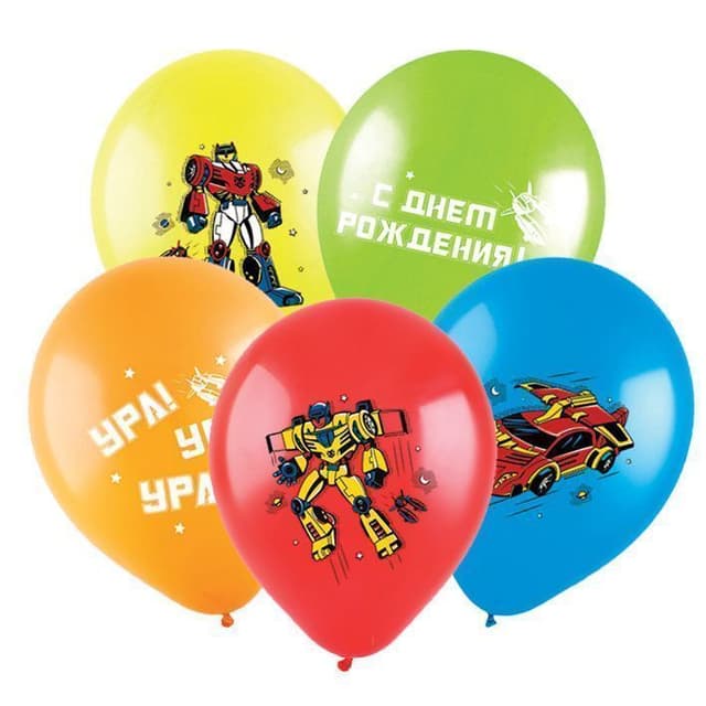 Т 12 / 30 см Трансформеры, Ассорти Пастель 2 ст. Т 12 / 30 см Трансформеры, Ассорти Пастель 2 ст.