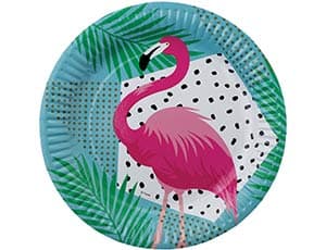 Тарелка Фламинго 23см/6шт Тарелка Фламинго 23см/6шт