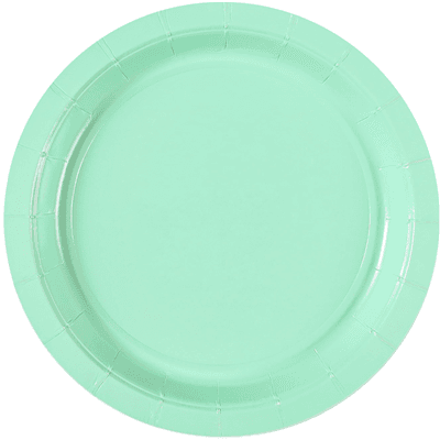 Тарелка Пастель мятная 17см/6шт