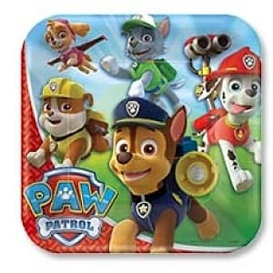 Тарелка Щенячий Патруль 23см/8шт/ Тарелка Щенячий Патруль 23см/8шт/