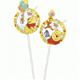 Трубочка д/к Винни Пух 24см 6шт/G