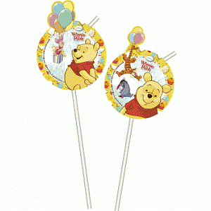 Трубочка д/к Винни Пух 24см 6шт/G Трубочка д/к Винни Пух 24см 6шт/G