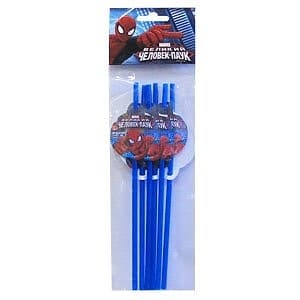 Трубочка д/коктейля Человек-Паук /6шт/ Трубочка д/коктейля Человек-Паук /6шт/