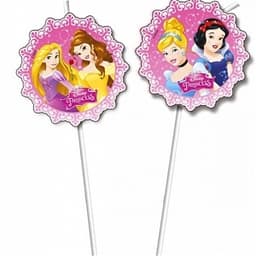 Трубочка коктельные Принцессы/ 6шт/