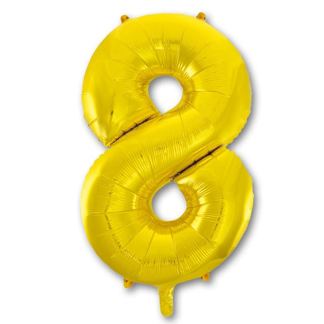 Цифры 40 см золото 8 Цифры 40 см золото 8