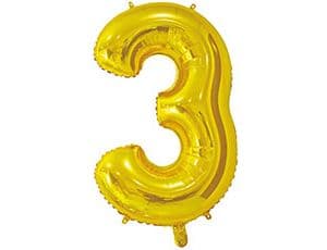 Цифры 65 см золото 3 Цифры 65 см золото 3