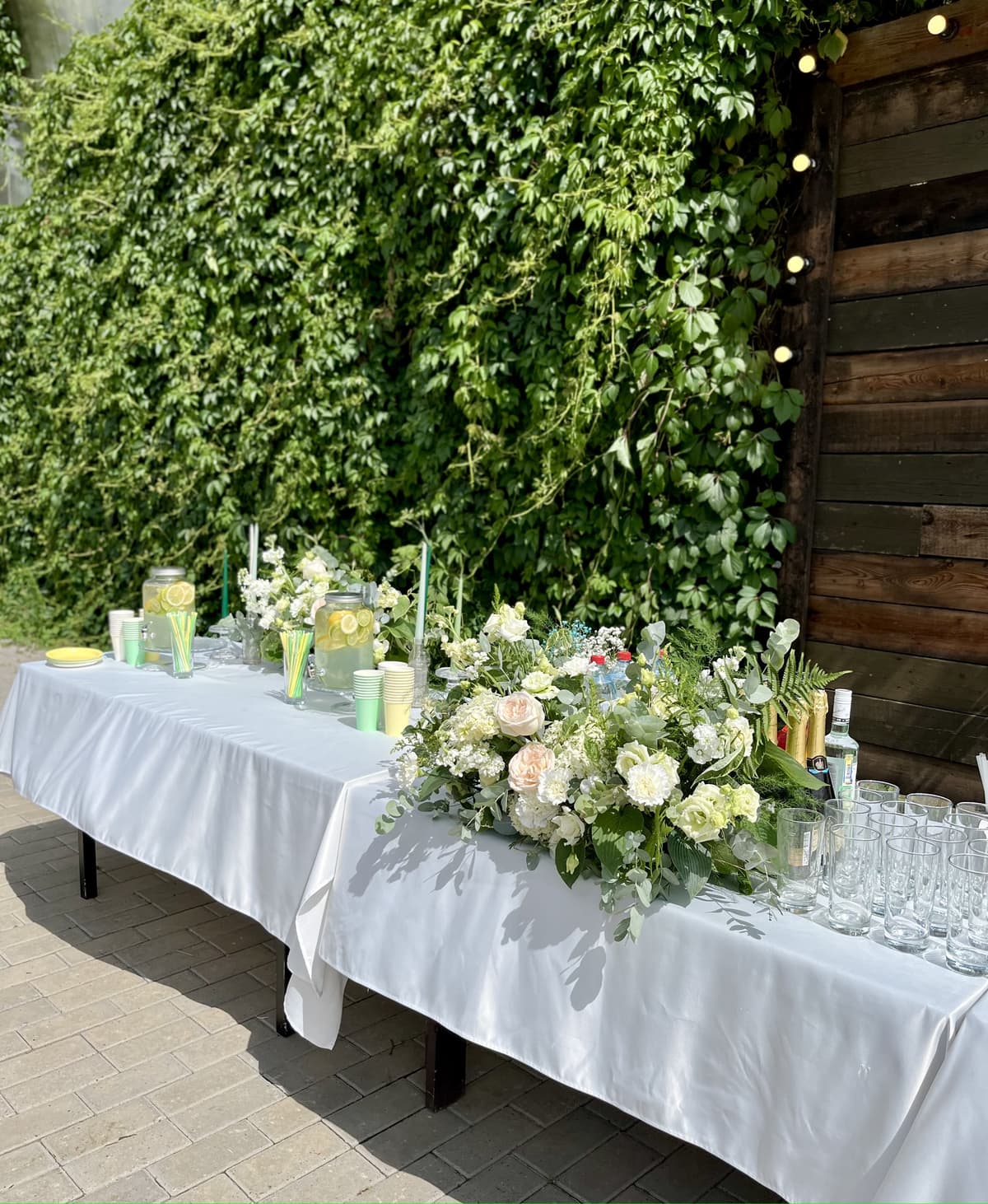 Цветочные композиции «vanila wedding»