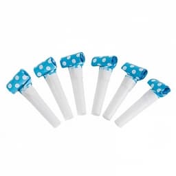 Язычки Голубые точки/6шт