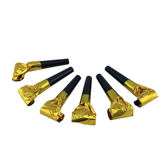 Язычки-гудки Золотые 6шт Язычки-гудки Золотые 6шт