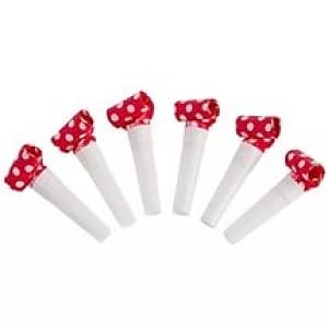 Язычки Красные точки/6шт