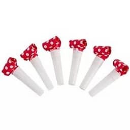 Язычки Красные точки/6шт