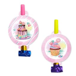 Язычок-гудок Сладкий День рождения/6шт