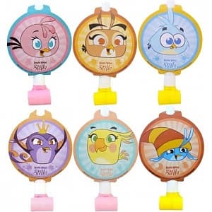 Язык-гудок Angry Birds Stella 6шт Язык-гудок Angry Birds Stella 6шт