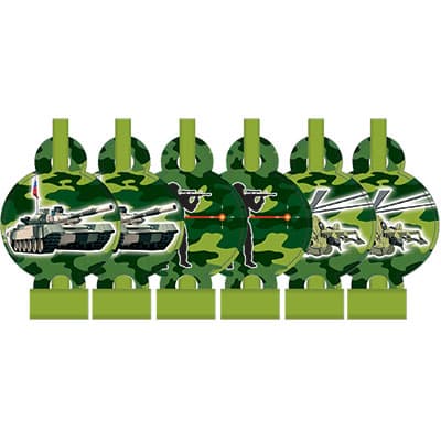 Язык-гудок с карт Камуфляж 6шт/G Язык-гудок с карт Камуфляж 6шт/G