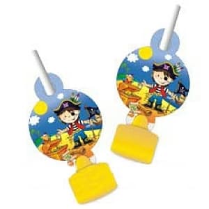 Язык-гудок с карт Маленький пират /6шт/ Язык-гудок с карт Маленький пират /6шт/