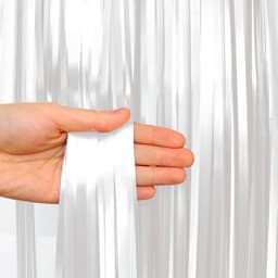 Занавес Дождик белый 2м х 1м