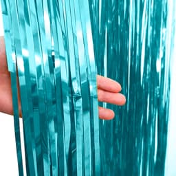 Занавес матовый Дождик Морская волна