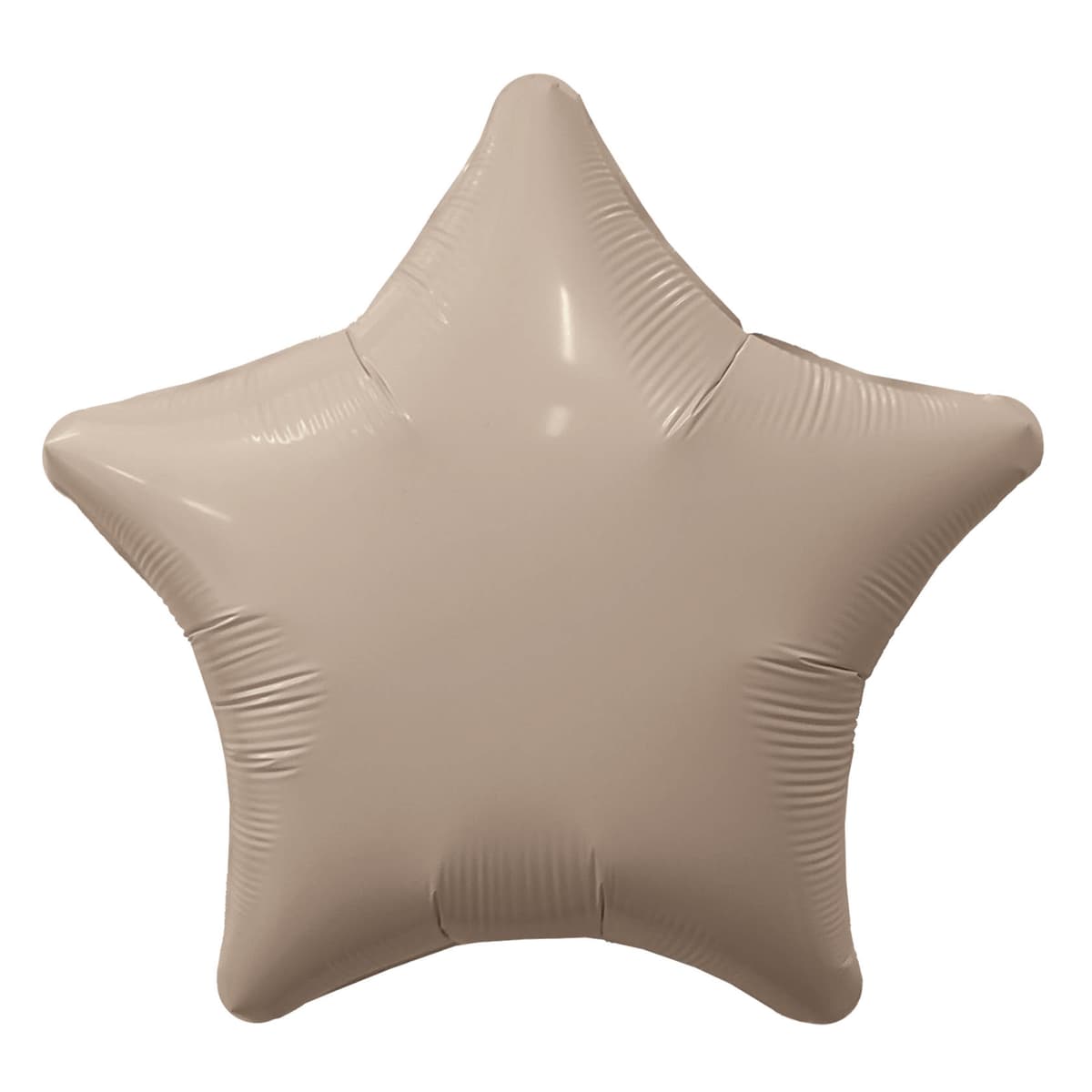 Звезды сатин 45 см мистик кофе латте