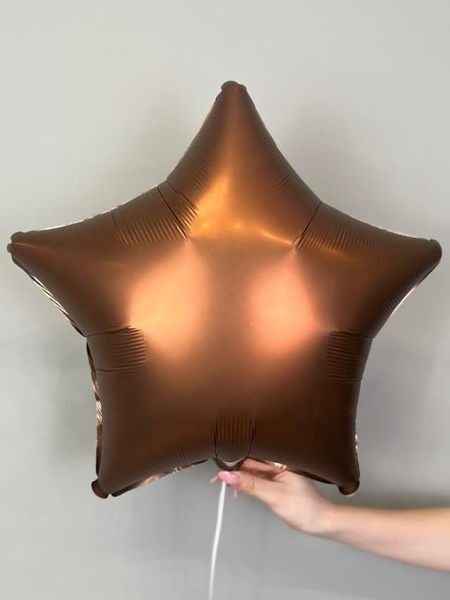 Звезды сатин какао/cocoa 45 см Звезды сатин какао/cocoa 45 см