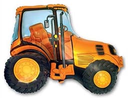 Ф ФИГУРА/11 Трактор желтый/FM/ 92 см