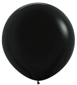 Шар Пастель Черный 24" / 60 см