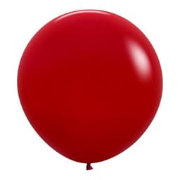 Шар Пастель Императорский красный 24" / 60 см